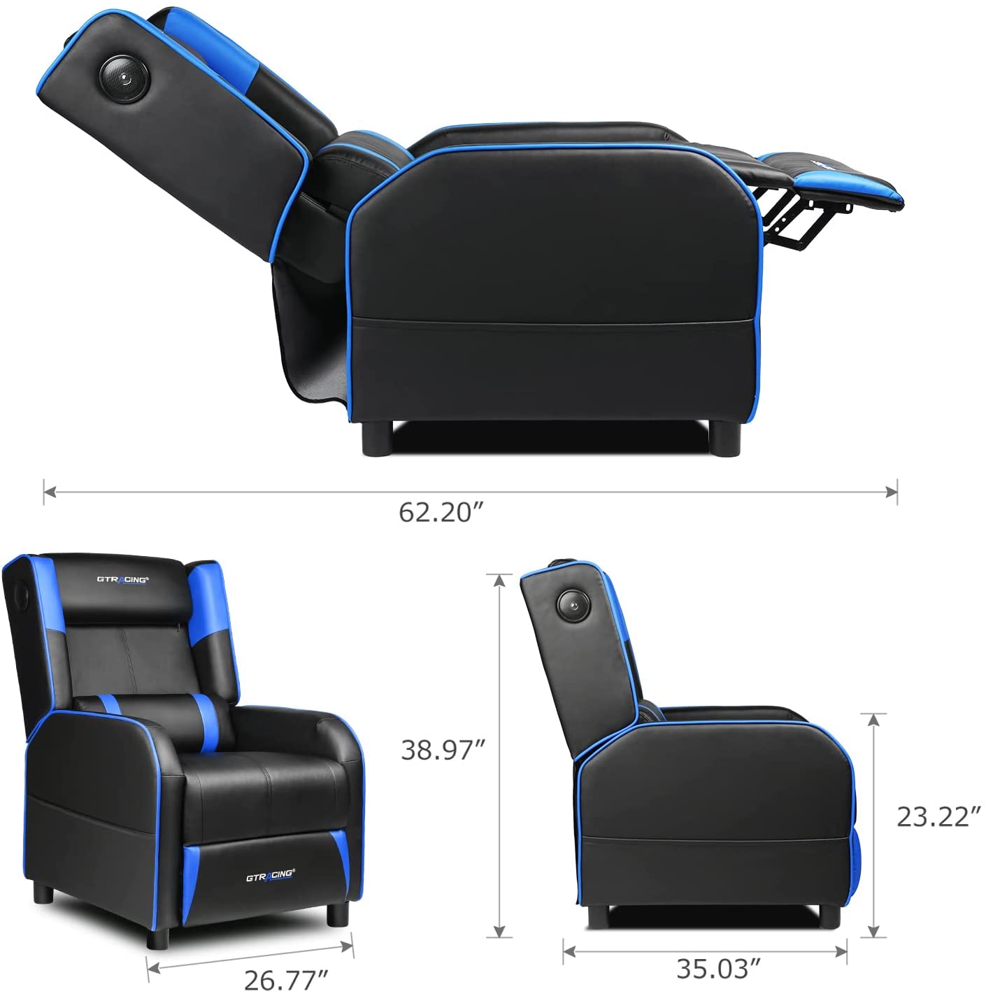 Gaming Recliner Chair GT208M