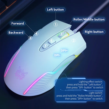 Gaming WIred RGB Mouse CW905