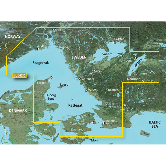 Garmin BlueChart&reg; g3 HD - HXEU042R - Oslo to Trelleborg - microSD&trade;/SD&trade;