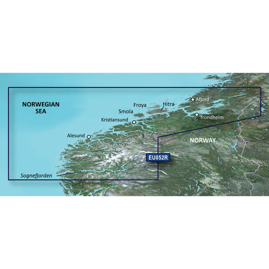 Garmin BlueChart&reg; g3 HD - HXEU052R - Sognefjorden - Svefjorden - microSD&trade;/SD&trade;