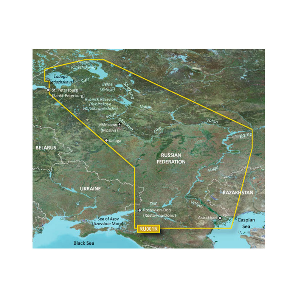 Garmin BlueChart&reg; g3 HD - HXEU062R - Russian Inland Waterways - microSD&trade;/SD&trade;