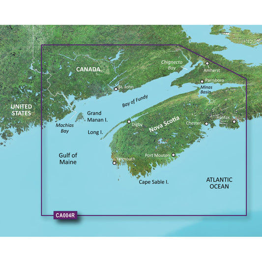 Garmin BlueChart&reg; g3 Vision&reg; HD - VCA004R - Bay of Fundy - microSD&trade;/SD&trade;