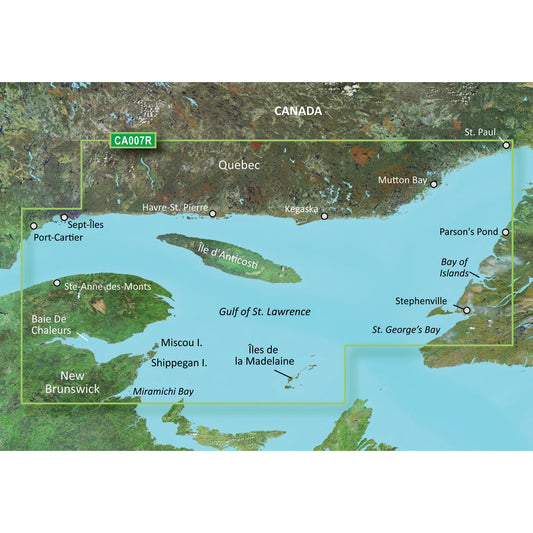 Garmin BlueChart&reg; g3 Vision&reg; HD - VCA007R - Les Mechins - St. George&#39;s Bay - microSD&trade;/SD&trade;