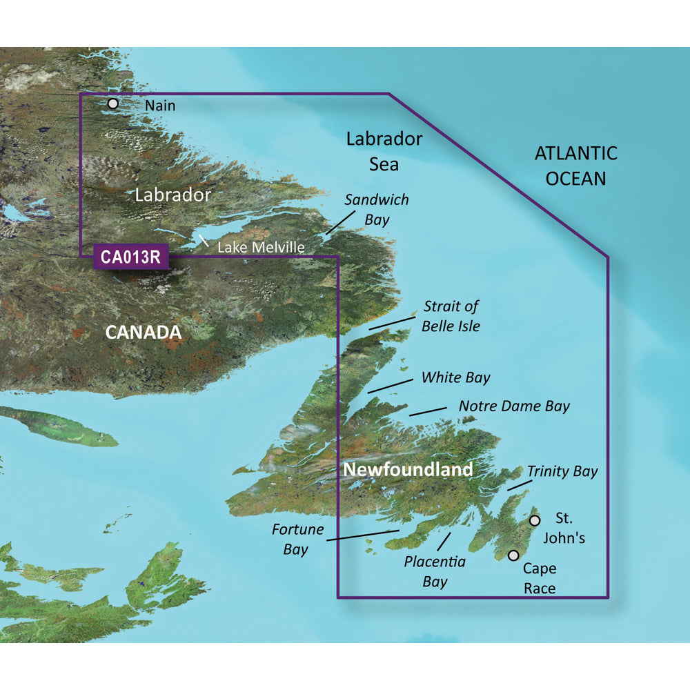 Garmin BlueChart&reg; g3 Vision&reg; HD - VCA013R - Labrador Coast - microSD&trade;/SD&trade;