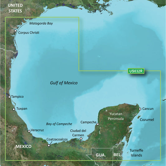 Garmin BlueChart&reg; g3 Vision&reg; HD - VUS032R - Southern Gulf of Mexico - microSD&trade;/SD&trade;