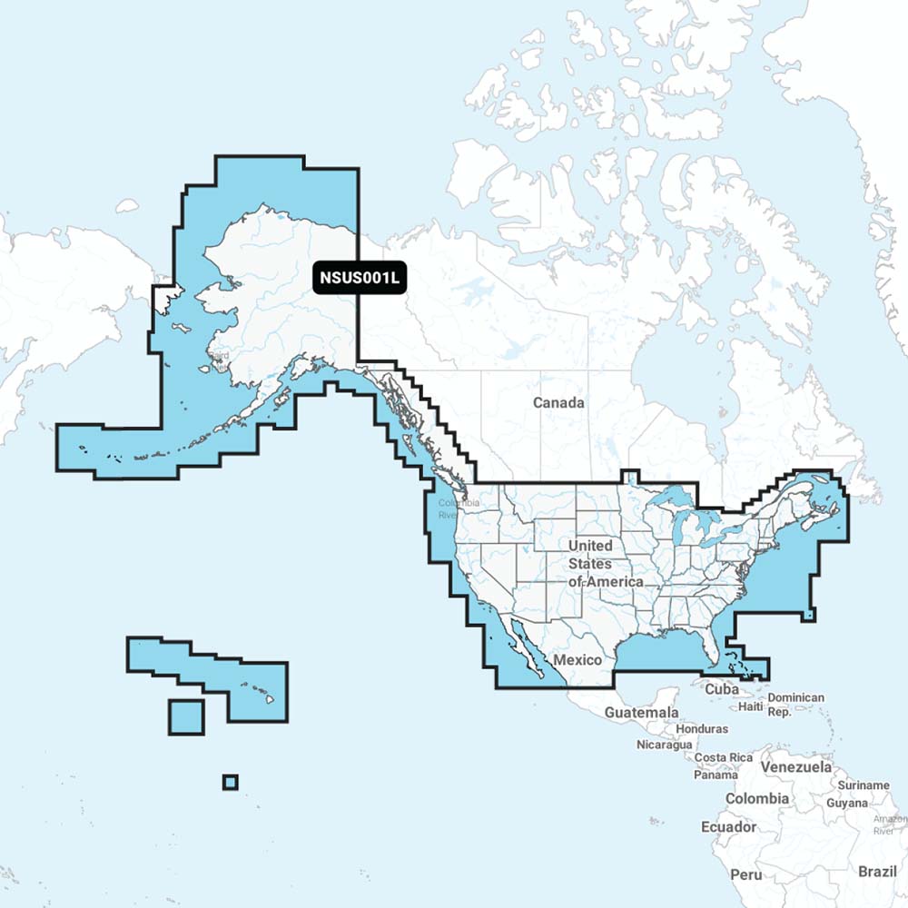 Garmin Navionics+ NSUS001L US &amp; Coastal Canada