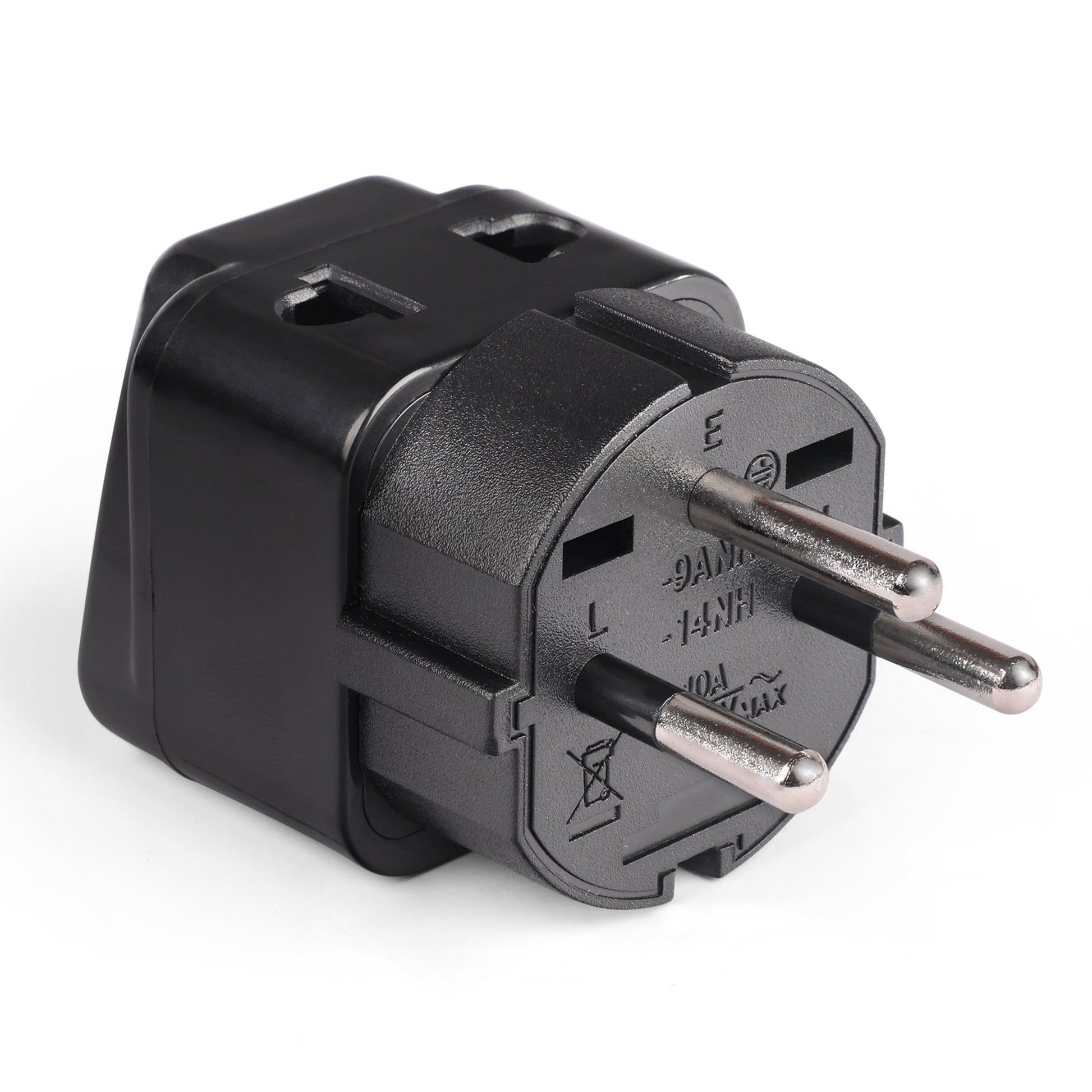 Gaza, IsraelTravel Adapter - 2 in 1 - Type H - Compact Design (DB-14)