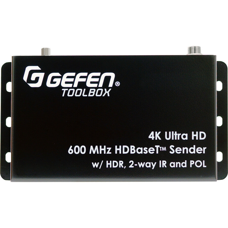 Gefen 4K Ultra HD 600 MHz HDBaseT Extender w/ HDR, 2-Way IR, And POL ...