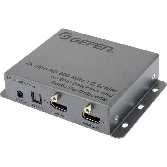 Gefen 4K Ultra Hd 600 Mhz 1:2 Scaler W/ Edid Detective And Audio De-Embedder