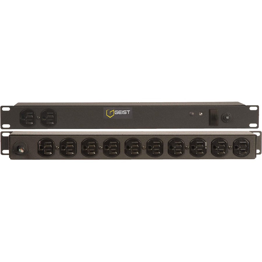 Geist Basic 12-Outlet PDU - Basic - NEMA 5-15P - 12 x NEMA 5-15R - 29050