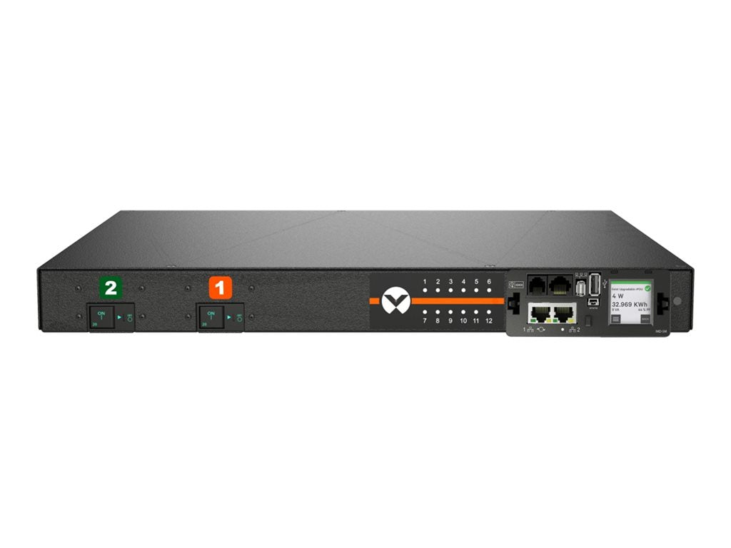 Geist Monitored Outlet Level EC - Power distribution unit (rack-mounta