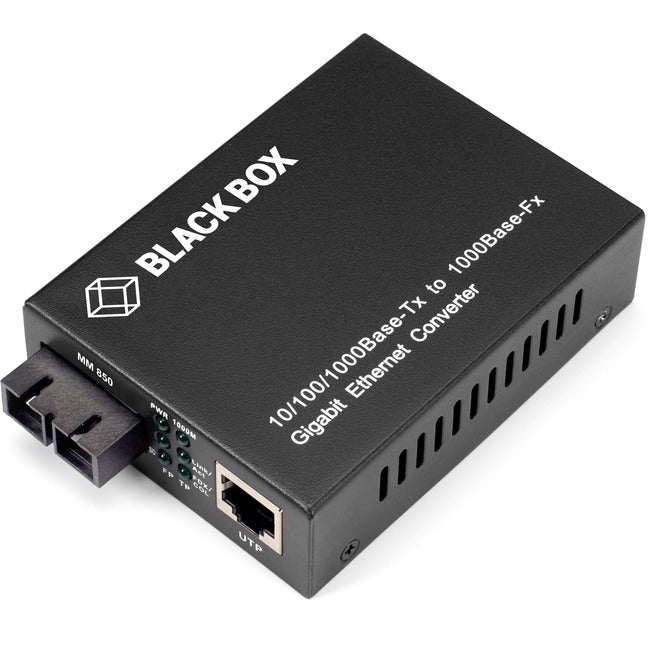 Gigabit Ethernet (1000-Mbps) Media Converter - 10/100/1000-Mbps Copper To 1000-M Bbx-Lgc211A