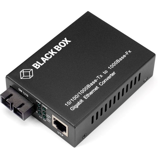 Gigabit Ethernet (1000-Mbps) Media Converter - 10/100/1000-Mbps Copper To 1000-M Bbx-Lgc212A