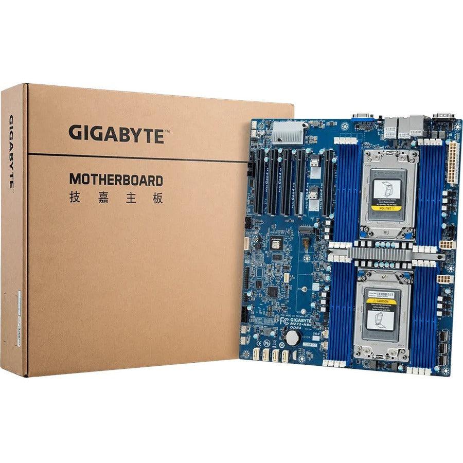 Gigabyte Mz72-Hb0 Server Motherboard - Amd Chipset - Socket Sp3 - Extended Atx