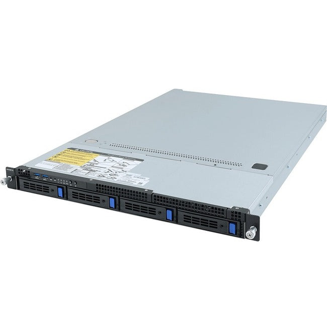 Gigabyte R182-Z91 Barebone System - 1U Rack-mountable - Socket SP3 - 2