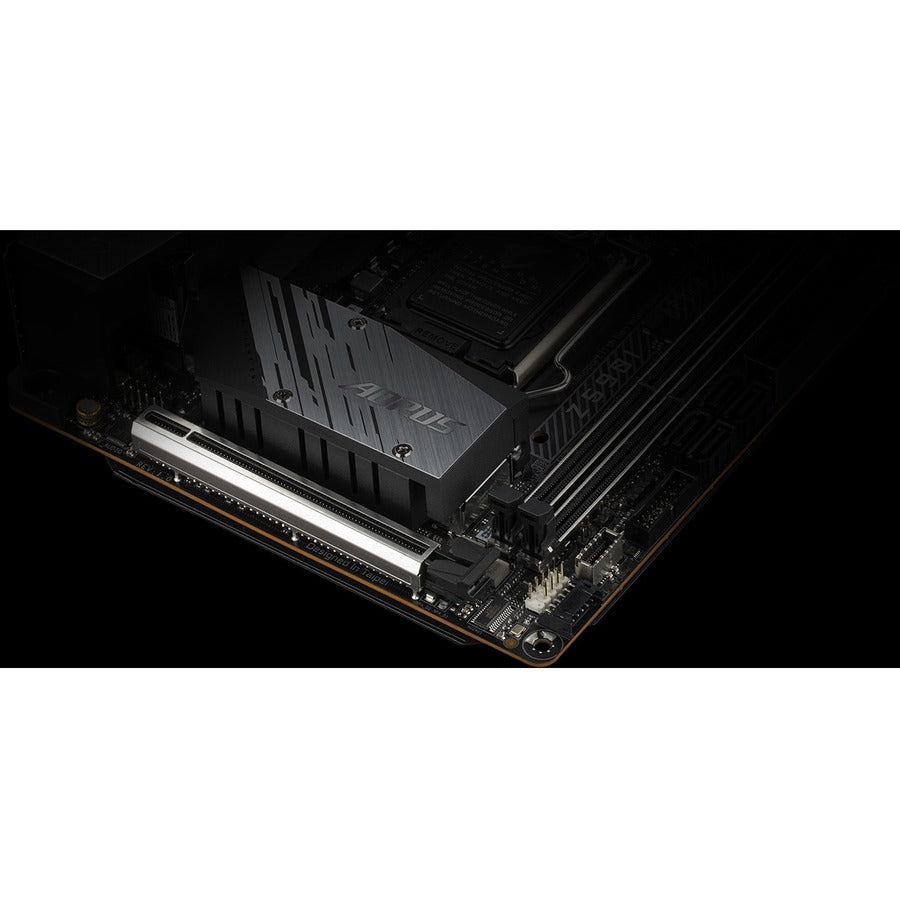 Gigabyte Z590I Aorus Ultra Lga 1200 Intel Z590 Mini-Itx Motherboard With Dual M.2, Pcie 4.0