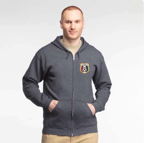 Gildan® Heavy Blend™ Full-Zip Hooded Sweatshirt – Durable Warmth with Easy-On, Easy-Off Convenience