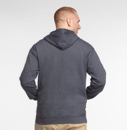 Gildan® Heavy Blend™ Full-Zip Hooded Sweatshirt – Durable Warmth with Easy-On, Easy-Off Convenience