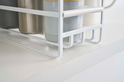 Glass and Mug Cabinet Organizer - Steel