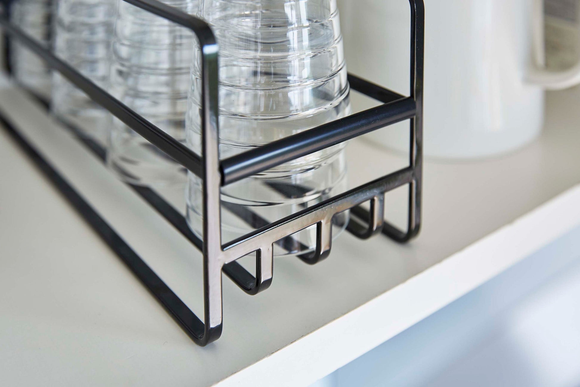 Glass and Mug Cabinet Organizer - Steel