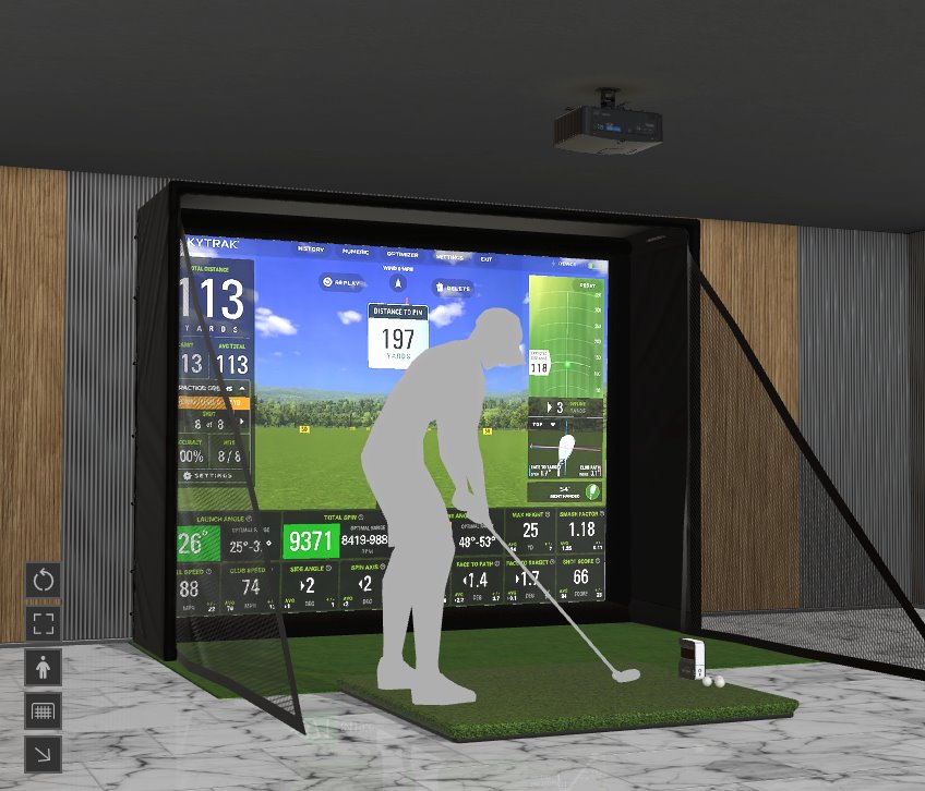 Golf Simulator Room Builder