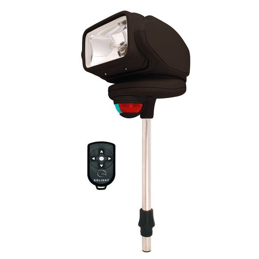 Golight Gobee Stanchion Mount w/Wireless Remote - Black