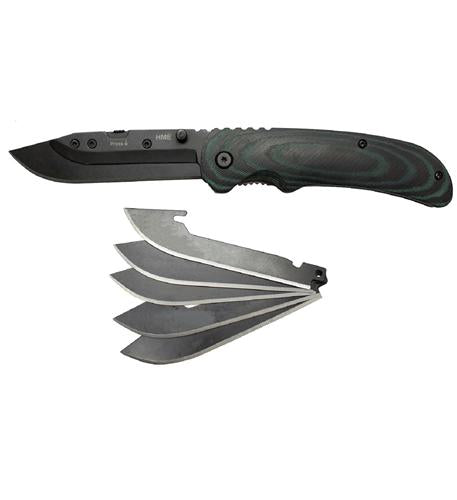 HME Scalpel Skinning Knife w/6 Replaceab HME-KN-SSK