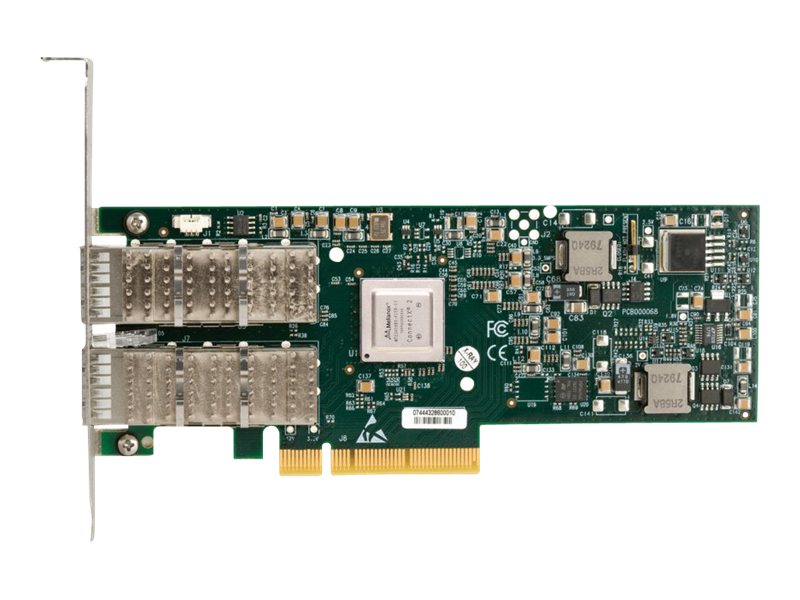 HPE InfiniBand 4X QDR CX-2 PCI-e G2 Dual-port HCA - Network adapter