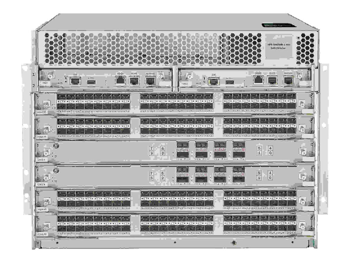 HPE SN8700B 4-slot Power Pack+ Director - Switch - managed - rack-moun