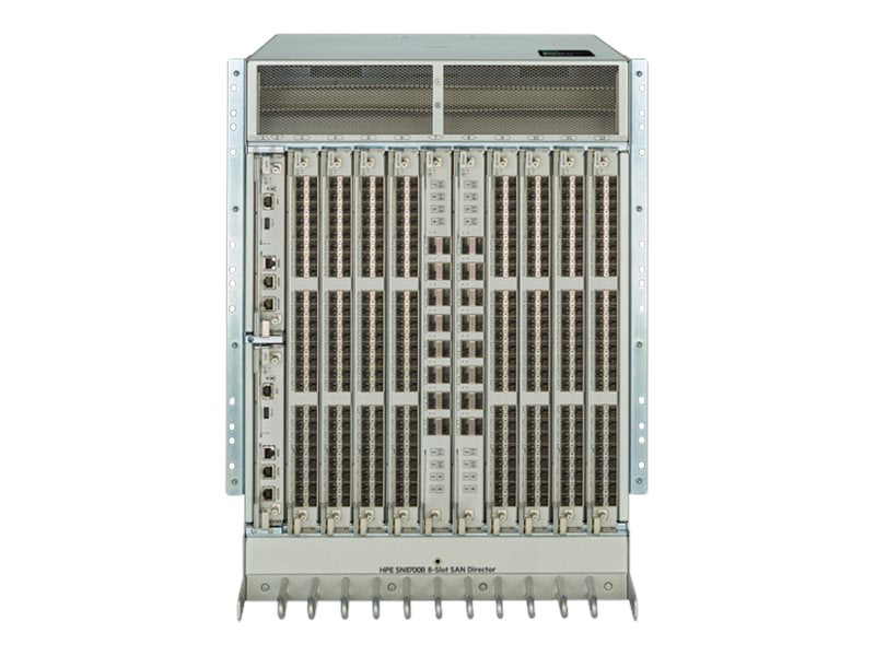HPE SN8700B 8-slot Power Pack+ Director - Switch - managed - rack-moun