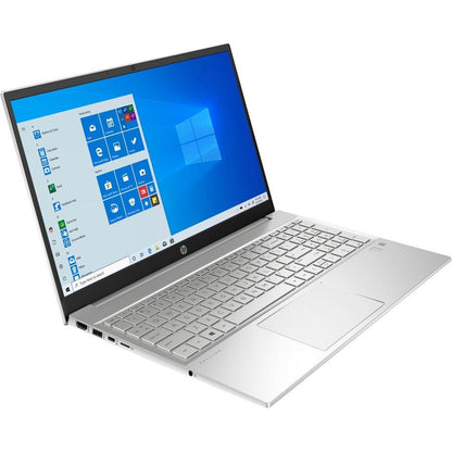 HPI SOURCING - CERTIFIED PRE-OWNED Pavilion 15-eh1000 15-eh1075cl 15.6" Touchscreen Notebook - Full HD - 1920 x 1080 - AMD Ryzen 7 5700U Octa-core (8 Core) - 16 GB Total RAM - 512 GB SSD - Natural Silver Aluminum - Refurbished