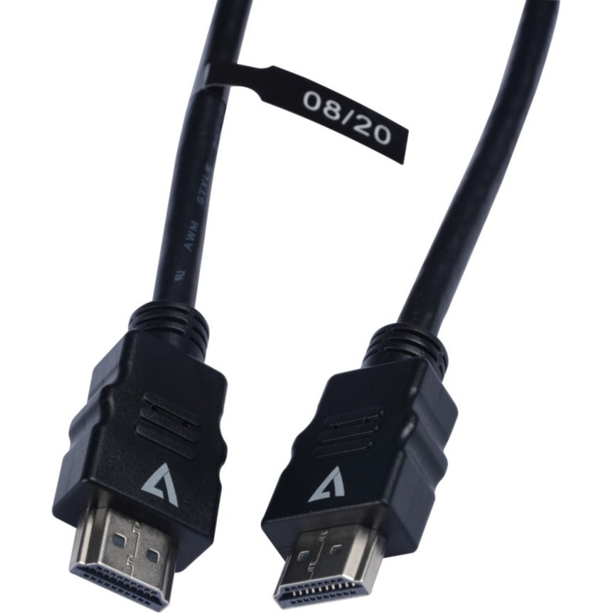 V7 V7N2HDMI4-10F-BK 10' HDMI Cable, Black