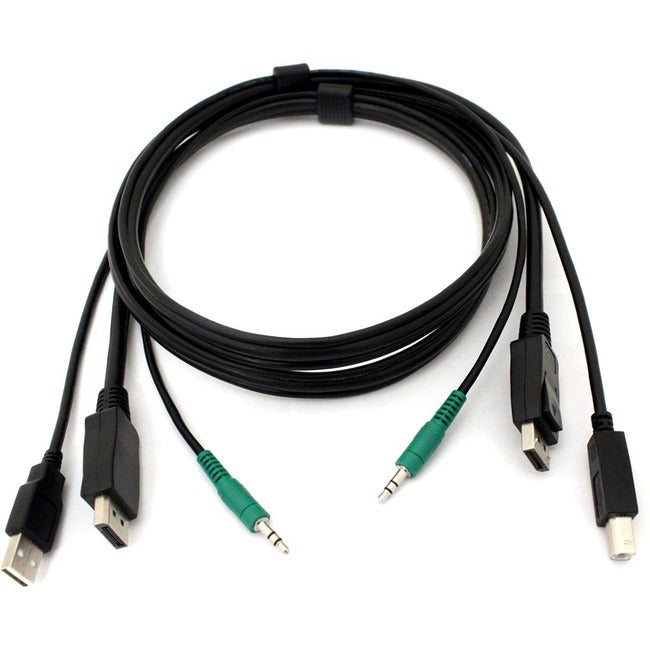 Hdmi Kvm Cable - Usb A-B, 3.5Mm Audio, 6-Ft. (1.8-M)