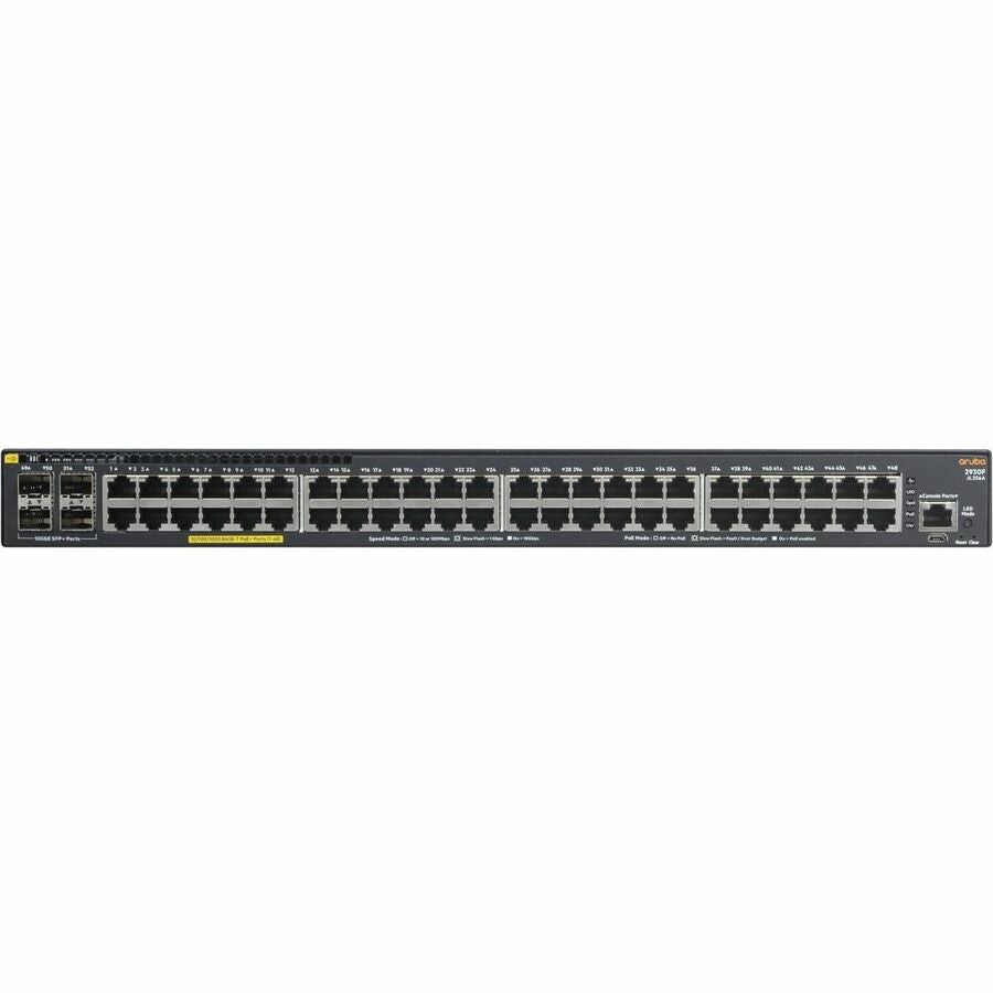 Hewlett Packard Enterprise Aruba 2930F Managed L3 Gigabit Ethernet (10/100/1000) Power Over Ethernet (Poe) 1U Grey