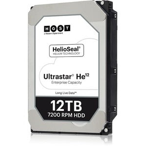 Hgst Ultrastar He12 12 Tb Hard Drive - 3.5" Internal - Sas (12Gb/S Sas) 1Ex0345