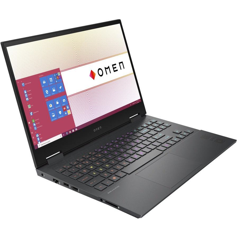 Hp Omen 15-En1000 15-En1010Nr 15.6" Gaming Notebook - Full Hd - 1920 X 1080 - Amd Ryzen 7 5800H Octa-Core (8 Core) - 8 Gb Total Ram - 512 Gb Ssd - Mica Silver, Mica Silver Aluminum - Refurbished