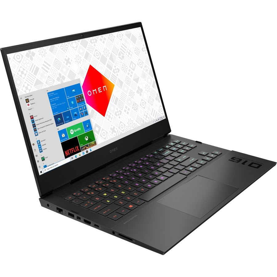 Hp Omen 16-B0000 16-B0014Nr 16.1" Gaming Notebook - Full Hd - 1920 X 1080 - Intel Core I7 11Th Gen I7-11800H Octa-Core (8 Core) - 16 Gb Total Ram - 512 Gb Ssd - Shadow Black - Refurbished