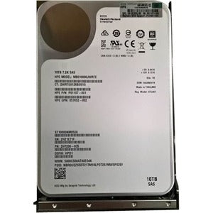 Hpe 10 Tb Hard Drive - 3.5" Internal - Sas (12Gb/S Sas) P11186-001