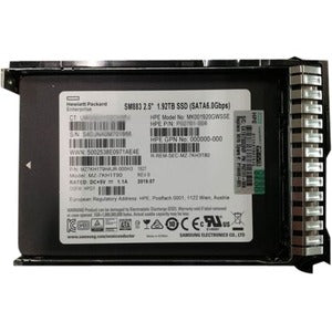 Hpe 1.92 Tb Solid State Drive - 2.5" Internal - Sata (Sata/600) - Mixed Use P19695-001