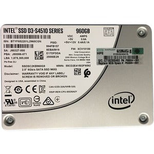 Hpe 960 Gb Solid State Drive - 2.5" Internal - Sata (Sata/600) - Read Intensive P09009-001