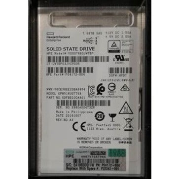 Hpe - Certified Genuine Parts 7.68 Tb Solid State Drive - 3.5" Internal - Sas - Read Intensive P23342-001