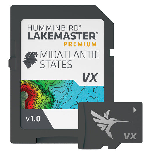 Humminbird LakeMaster&reg; VX Premium - Mid-Atlantic States