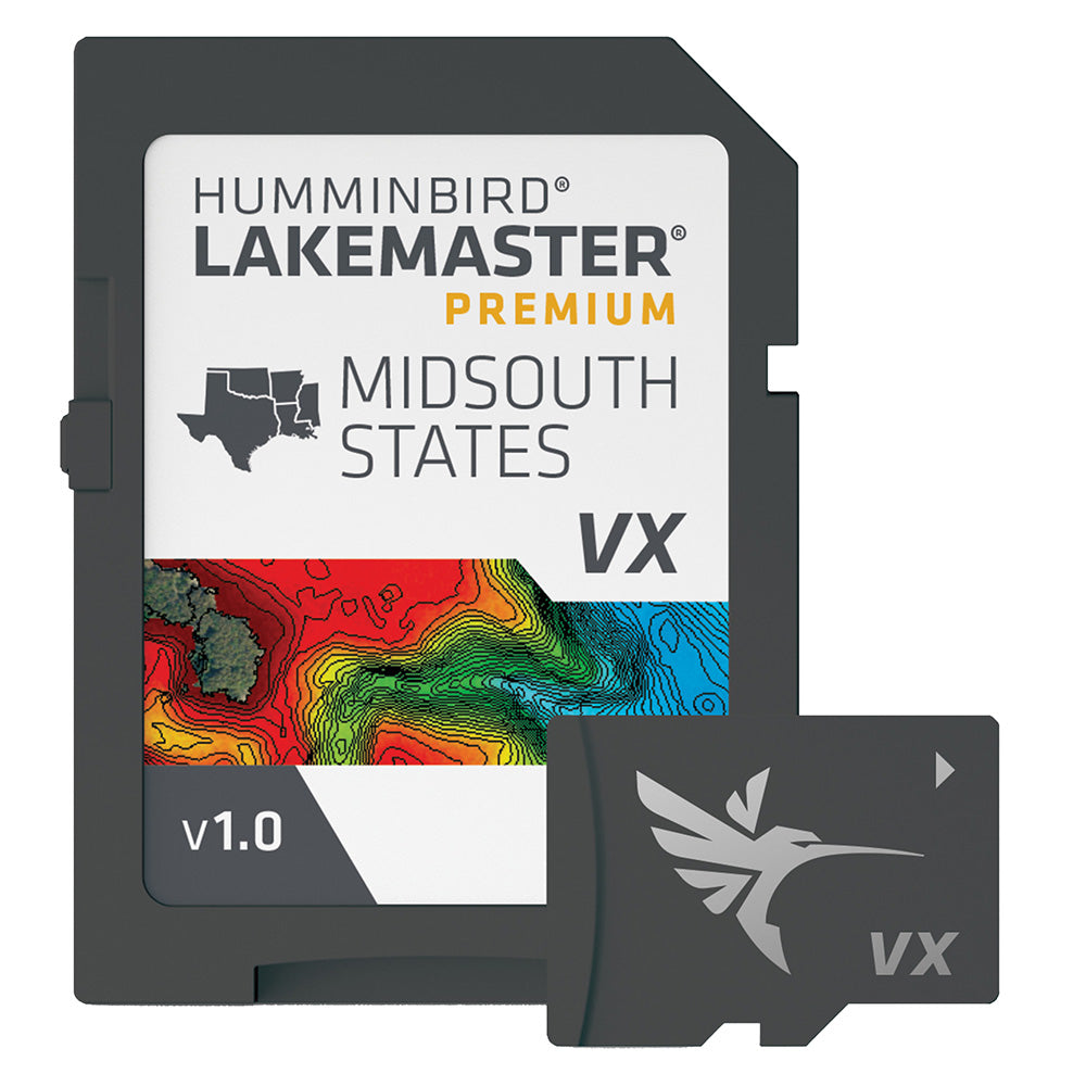 Humminbird LakeMaster&reg; VX Premium - Mid-South States