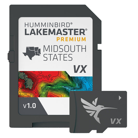 Humminbird LakeMaster&reg; VX Premium - Mid-South States