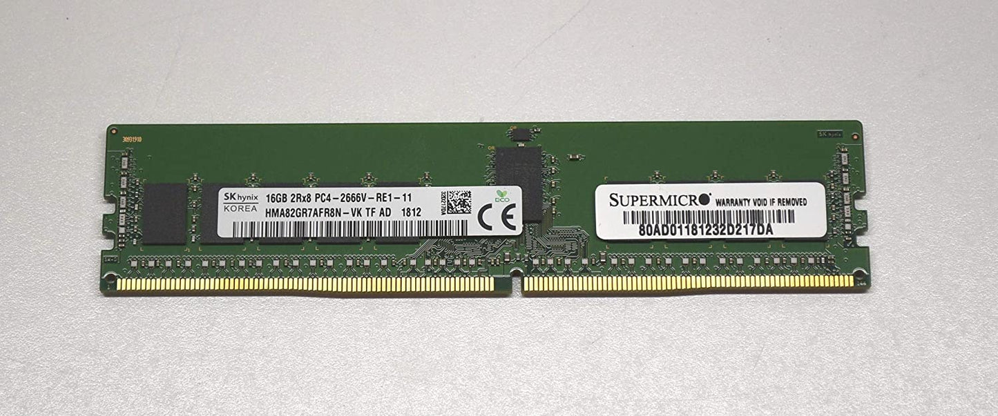 Hynix - Imsourcing Sk 16Gb Ddr4 Sdram Memory Module Hma82Gr7Afr8N-Vk