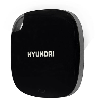 Hyundai Htesd250Pb 256Gb External Solid State Drive (Midnight Black)