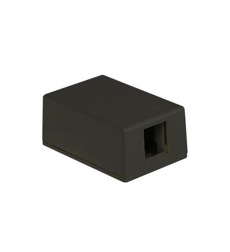 IC107SB1BK SURFACE BOX 1 PORT BLACK ICC-SURFACE-1BK