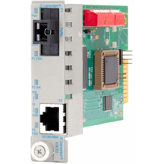 Iconverter 10/100/1000 Gigabit Ethernet Single-Fiber Media Converter Sc Single-Mode Bidi 20Km Module 8531N-1