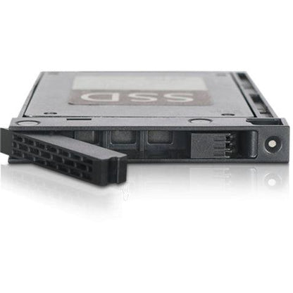 Icy Dock Expresscage Mb742Sp-B 2X 2.5 Inch Sas/Sata Hdd/Ssd Mobile Rack For External 3.5 Inch Bay - Comparable To Tray-Less Design (Black)