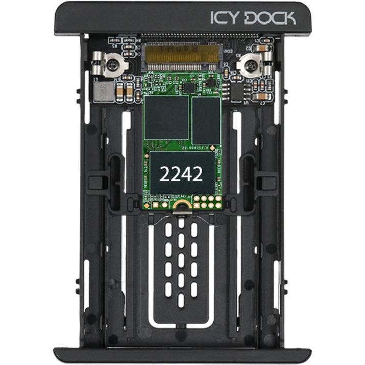 Icy Dock Mb705m2p-B Drive Enclosure For 2.5 - U.2 (Sff-8639) Host  Interface External - Black 
